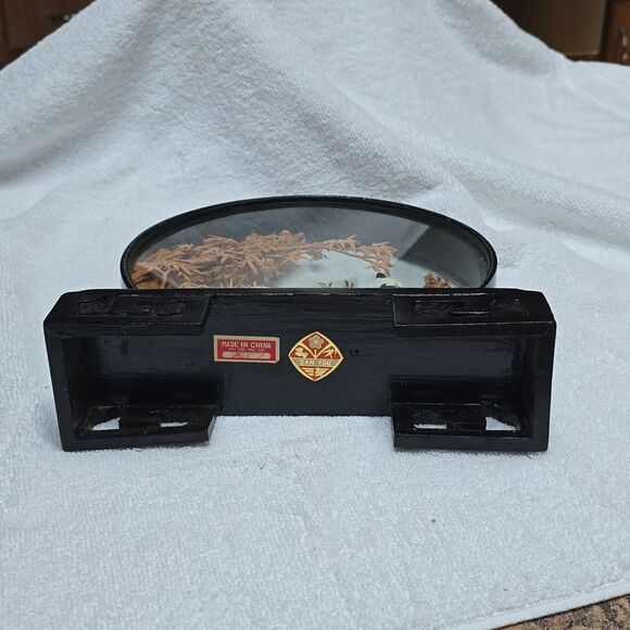 PANDA Bear Cork Art Diorama Peoples Republic China San You Hand Crafted 9" - Picture 5 of 10